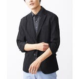 リネンタッチ楊柳 テーラードジャケット セットアップ対応 | MK MICHEL KLEIN homme | 詳細画像19