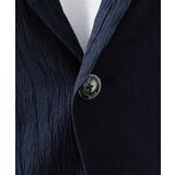 リネンタッチ楊柳 テーラードジャケット セットアップ対応 | MK MICHEL KLEIN homme | 詳細画像9