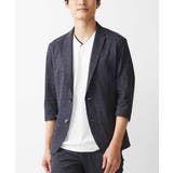 ネイビー | BREATH MESH テーラードジャケット | MK MICHEL KLEIN homme