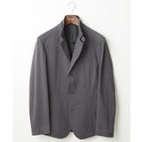 ダークグレー | コンバーチブルジャケット 綿麻混RIRANCHA | MK MICHEL KLEIN homme