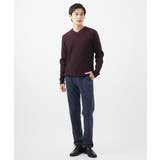 【洗濯機で洗える/全5色展開】Vネックニット/バイヤスへリンボン | MK MICHEL KLEIN homme | 詳細画像10