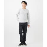 【洗濯機で洗える/全5色展開】Vネックニット/バイヤスへリンボン | MK MICHEL KLEIN homme | 詳細画像15