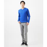 【洗濯機で洗える/全5色展開】Vネックニット/バイヤスへリンボン | MK MICHEL KLEIN homme | 詳細画像7