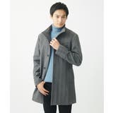【洗濯機で洗える/大きいサイズあり】タートルニット/ステアストライプ | MK MICHEL KLEIN homme | 詳細画像13 