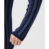 【大きいサイズあり】ストライプカーディガン/キュウネンコットン | MK MICHEL KLEIN homme | 詳細画像13 