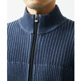 【洗濯機で洗える/毛玉になりにくい】ドライバーズニットカーディガン | MK MICHEL KLEIN homme | 詳細画像8