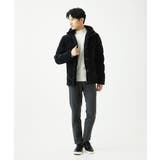 【洗濯機で洗える】モックネックニット / ランダムタックストライプ | MK MICHEL KLEIN homme | 詳細画像11