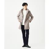 【洗濯機で洗える】モックネックニット / ランダムタックストライプ | MK MICHEL KLEIN homme | 詳細画像13