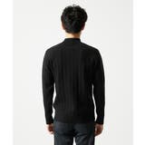 【洗濯機で洗える】モックネックニット / ランダムタックストライプ | MK MICHEL KLEIN homme | 詳細画像23