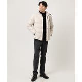 【洗濯機で洗える】モックネックニット / ランダムタックストライプ | MK MICHEL KLEIN homme | 詳細画像31