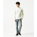 【洗濯機で洗える】モックネックニット / ランダムタックストライプ | MK MICHEL KLEIN homme | 詳細画像9