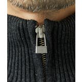 【洗える/リサイクル糸使用】ハーフジップニット / ミックスヘリンボン | MK MICHEL KLEIN homme | 詳細画像13 