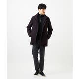 【洗える/リサイクル糸使用】ハーフジップニット / ミックスヘリンボン | MK MICHEL KLEIN homme | 詳細画像23 