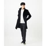 【クルーネック/洗濯機で洗える】ランダムタックストライプクルーネックニット | MK MICHEL KLEIN homme | 詳細画像15