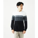 【洗える/ソフトタッチ】プルオーバーニット / フェザーヤーン | MK MICHEL KLEIN homme | 詳細画像4 