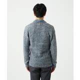 ショールカラーニット / フェザーヤーン | MK MICHEL KLEIN homme | 詳細画像7 