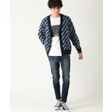 サンダー柄カーディガン | MK MICHEL KLEIN homme | 詳細画像3