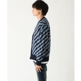 サンダー柄カーディガン | MK MICHEL KLEIN homme | 詳細画像5