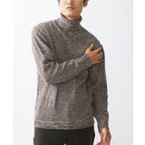 ブラウン(86) | 【WEB限定】ベーシックタートルネックニット | MK MICHEL KLEIN homme