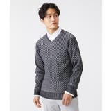 Vネックニット / ツイルへリンボン | MK MICHEL KLEIN homme | 詳細画像20 
