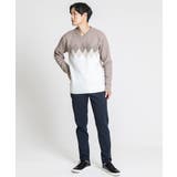 ダイヤグラデーションニット | MK MICHEL KLEIN homme | 詳細画像6 