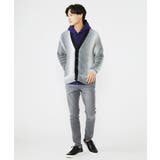 ストライプグラデーションカーディガン | MK MICHEL KLEIN homme | 詳細画像14 