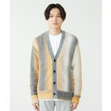 ストライプグラデーションカーディガン | MK MICHEL KLEIN homme | 詳細画像5 