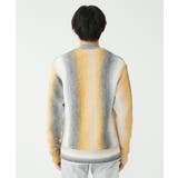 ストライプグラデーションカーディガン | MK MICHEL KLEIN homme | 詳細画像7 