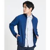 スタンドカーディガン / ツイルへリンボン | MK MICHEL KLEIN homme | 詳細画像3