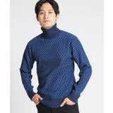 タートルネックニット / ツイルへリンボン | MK MICHEL KLEIN homme | 詳細画像1 