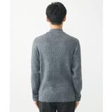 モックネックニット/綿タッチポリエステル | MK MICHEL KLEIN homme | 詳細画像3