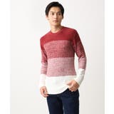 【洗える】クルーネックニット / フェザーモールヤーン | MK MICHEL KLEIN homme | 詳細画像12 