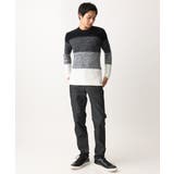 【洗える】クルーネックニット / フェザーモールヤーン | MK MICHEL KLEIN homme | 詳細画像18 