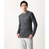 【洗える】クルーネックニット / フェザーモールヤーン | MK MICHEL KLEIN homme | 詳細画像23 