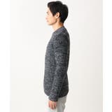 【洗える】クルーネックニット / フェザーモールヤーン | MK MICHEL KLEIN homme | 詳細画像25 
