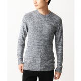 【洗える】クルーネックニット / フェザーモールヤーン | MK MICHEL KLEIN homme | 詳細画像32 