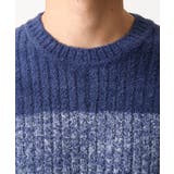【洗える】クルーネックニット / フェザーモールヤーン | MK MICHEL KLEIN homme | 詳細画像5 