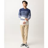 【洗える】クルーネックニット / フェザーモールヤーン | MK MICHEL KLEIN homme | 詳細画像9 