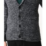 【洗える】ショールカラーカーディガン / フェザーモールヤーン | MK MICHEL KLEIN homme | 詳細画像8