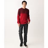 Vネックニット グラデーションケーブル | MK MICHEL KLEIN homme | 詳細画像17 