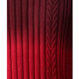 Vネックニット グラデーションケーブル | MK MICHEL KLEIN homme | 詳細画像18 