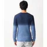 Vネックニット グラデーションケーブル | MK MICHEL KLEIN homme | 詳細画像9 