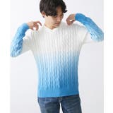グラデーションニット | MK MICHEL KLEIN homme | 詳細画像1
