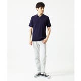 【洗える】リネンタッチハリヌキニットポロシャツ | MK MICHEL KLEIN homme | 詳細画像2