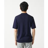 【洗える】リネンタッチハリヌキニットポロシャツ | MK MICHEL KLEIN homme | 詳細画像7