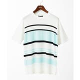 サマーニット / リネンタッチボーダー | MK MICHEL KLEIN homme | 詳細画像1