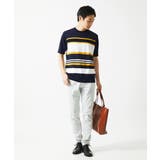 サマーニット / リネンタッチボーダー | MK MICHEL KLEIN homme | 詳細画像2