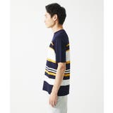 サマーニット / リネンタッチボーダー | MK MICHEL KLEIN homme | 詳細画像4