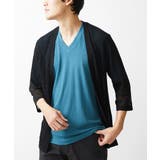 ブラック | カーディガン / シャインメッシュ | MK MICHEL KLEIN homme