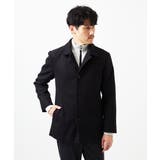 ブラック | ステンカラーブルゾン / TEC EASY MELTON | MK MICHEL KLEIN homme